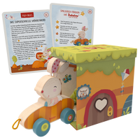 Thumbnail for Jouet à tirer « Lapin Pipa »