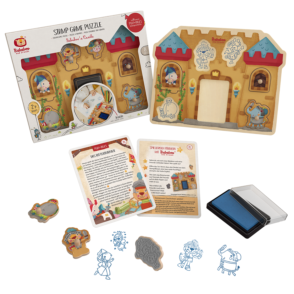 Puzzle à tampons « Le château de Bababoo »