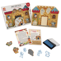 Thumbnail for Puzzle à tampons « Le château de Bababoo »