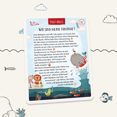 Jouet à empiler « Baleine Vilma »