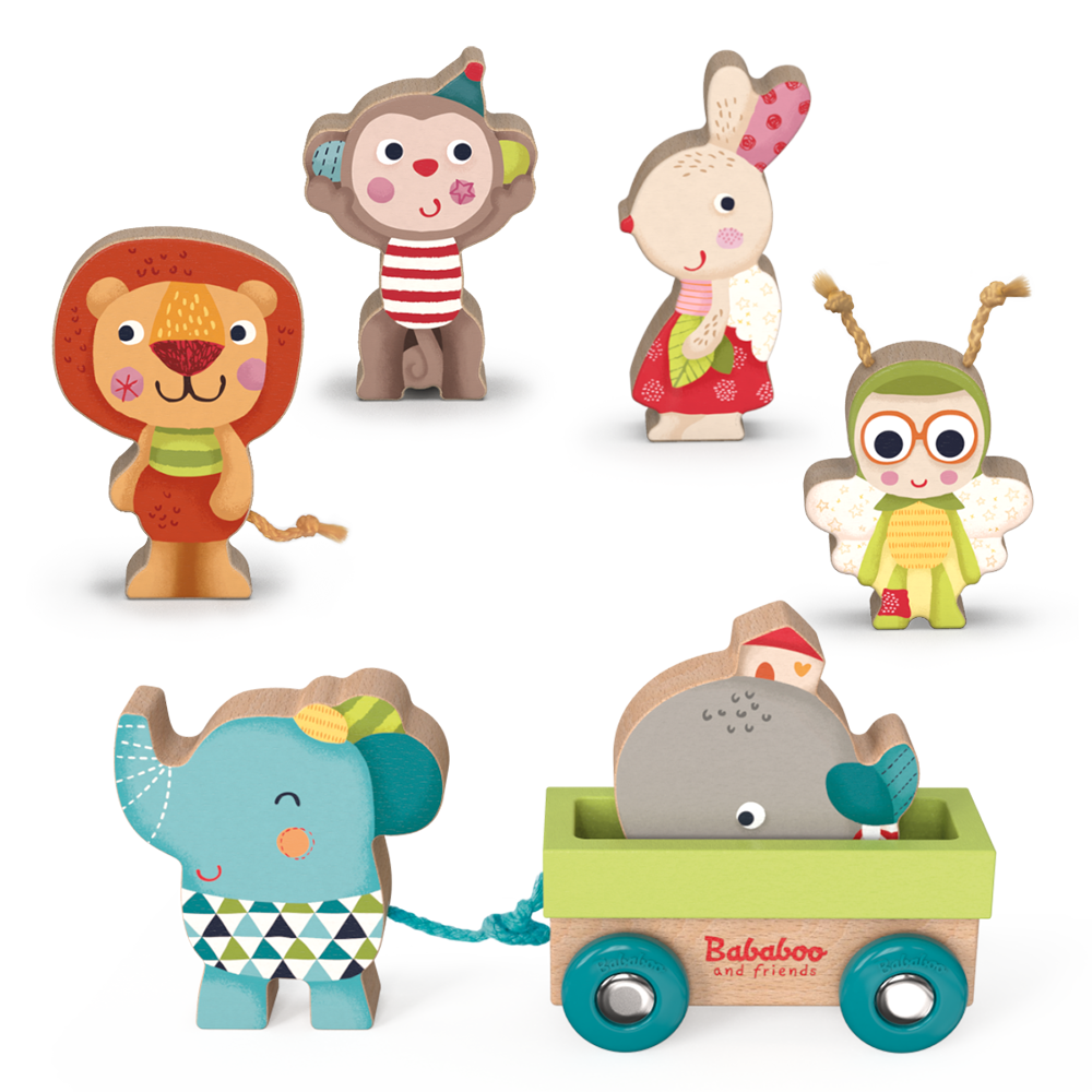 Figurines « Bababoo and friends »