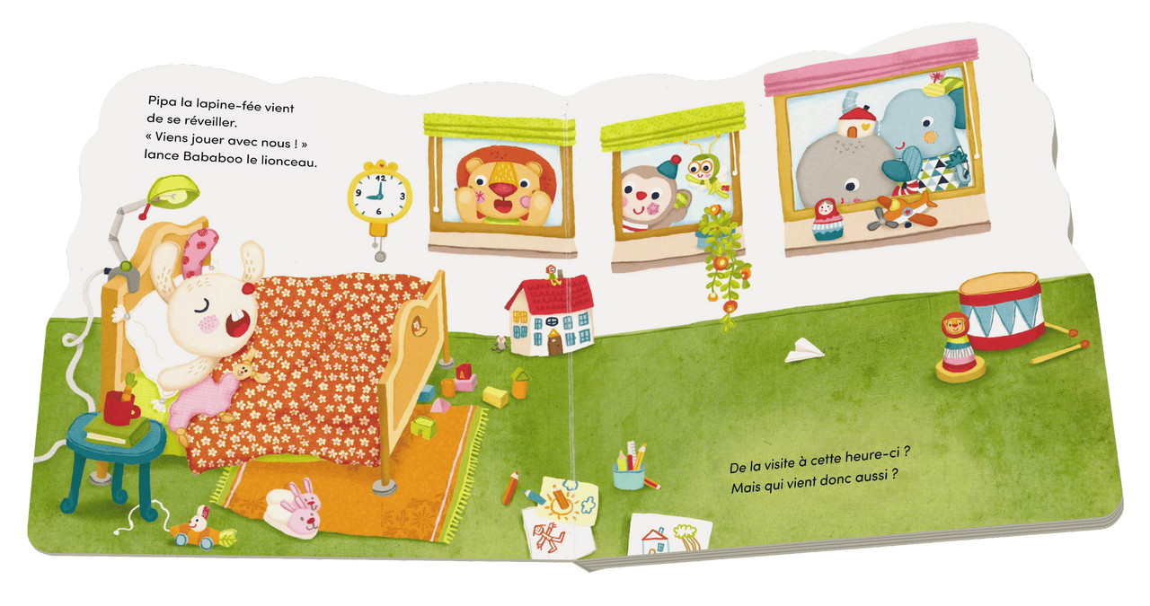 Pipa la petite lapine s'habille toute seule