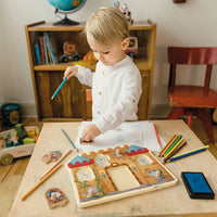 Thumbnail for Puzzle à tampons « Le château de Bababoo »