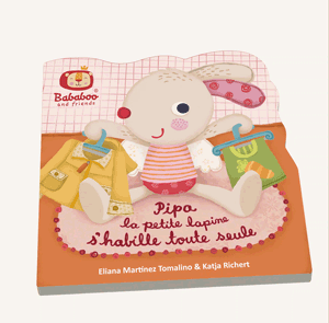 Pipa la petite lapine s'habille toute seule