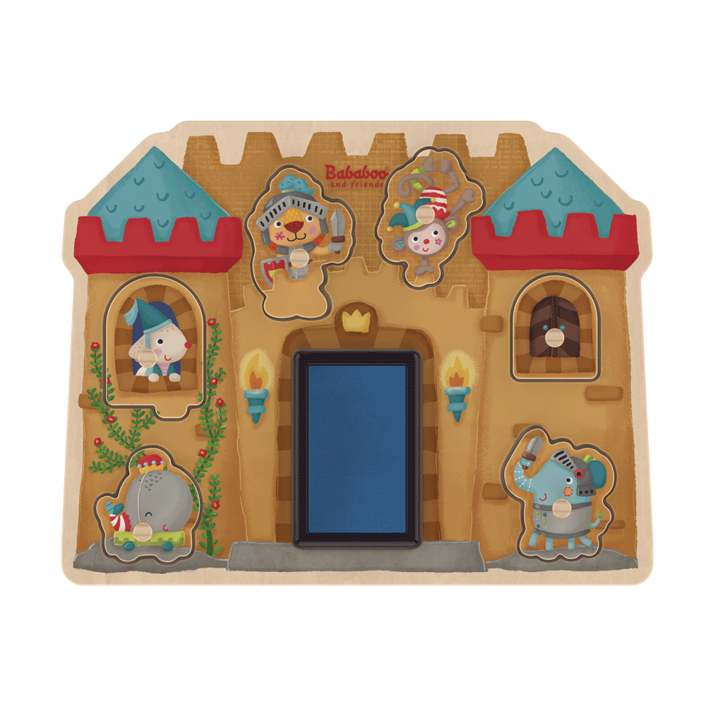 Puzzle à tampons « Le château de Bababoo »