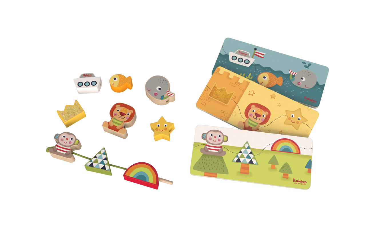 Jouet à enfiler « L'aventure »