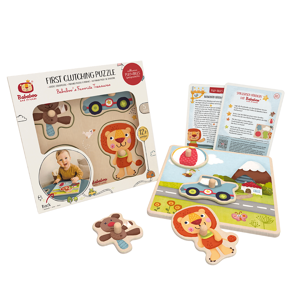 Premier Puzzle à formes « Les jouets préférés de Bababoo »